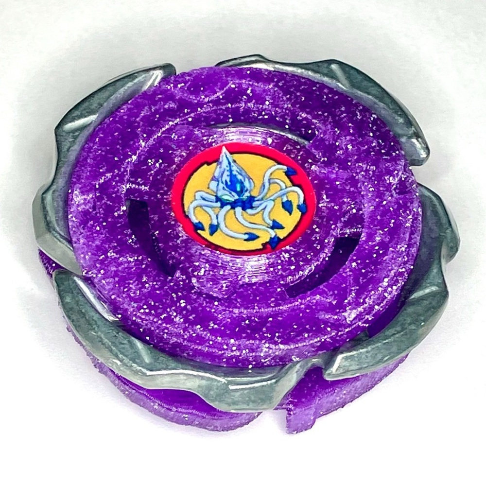 Beyblade CX | Reaper Klarken | Dual-Spin | 3D Print | PLA+ | AUTHENTIC METAL